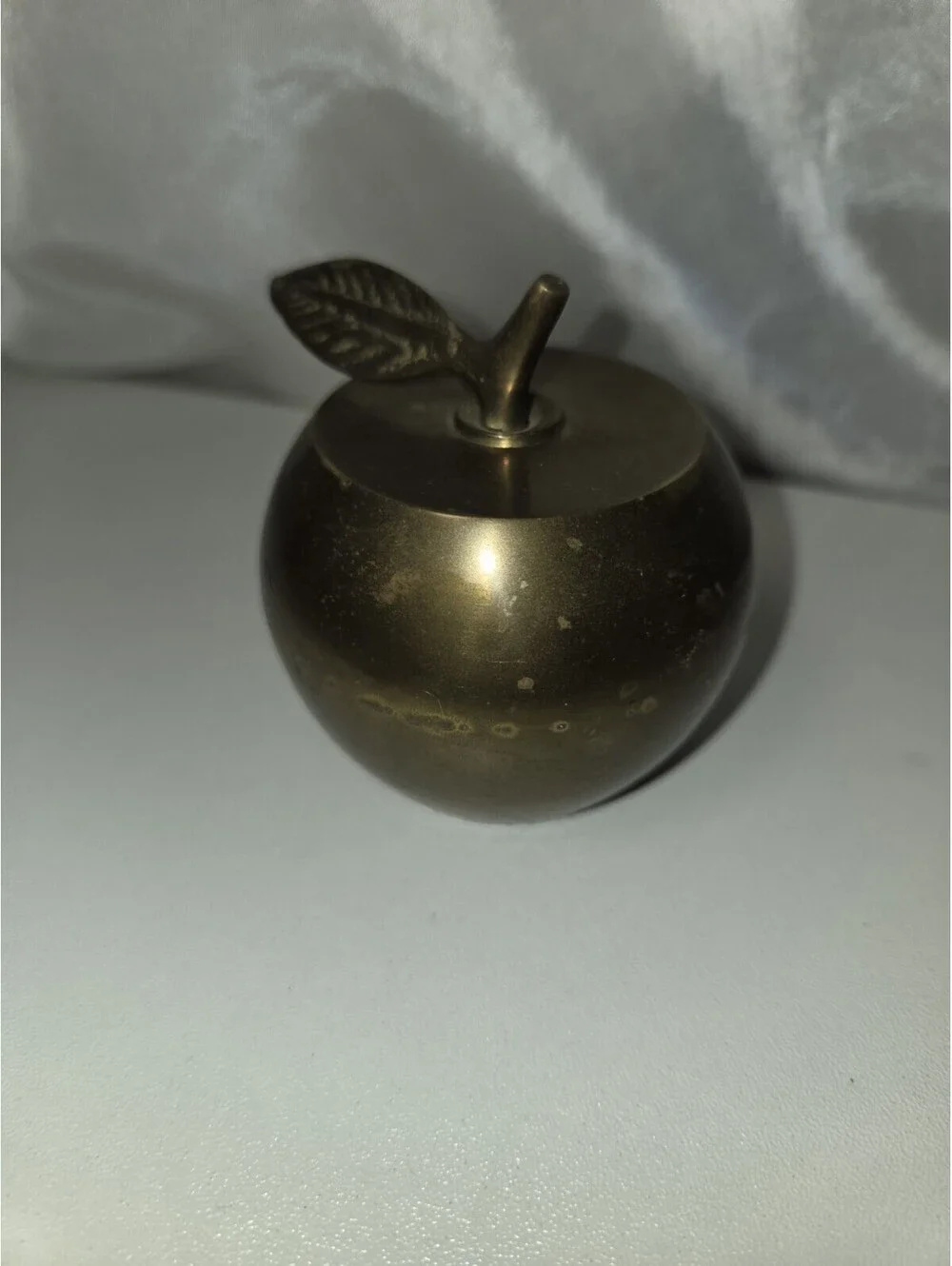 Vintage Solid Brass Apple Shaped Bell
